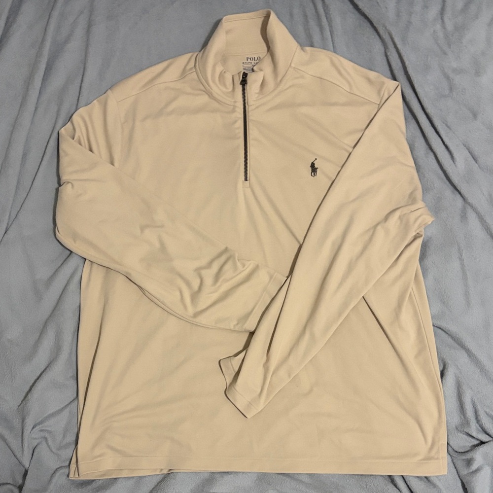 Polo Ralph Lauren Beige Performance Top